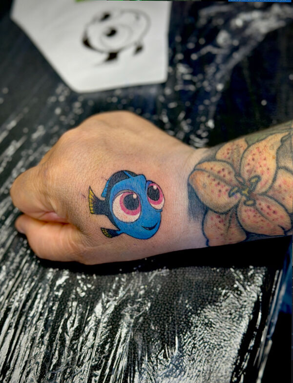 Pokeball Colorful tattoo prism