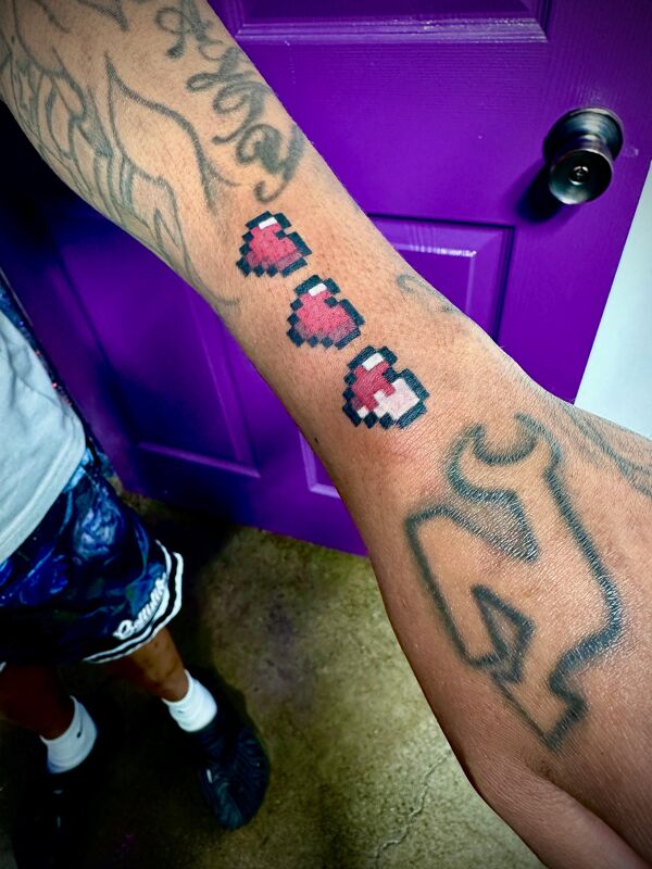 Pokeball Colorful tattoo prism