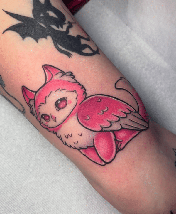 Geometric Dotwork Tattoo