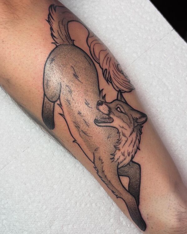 Traditional Sleeve Tattoo