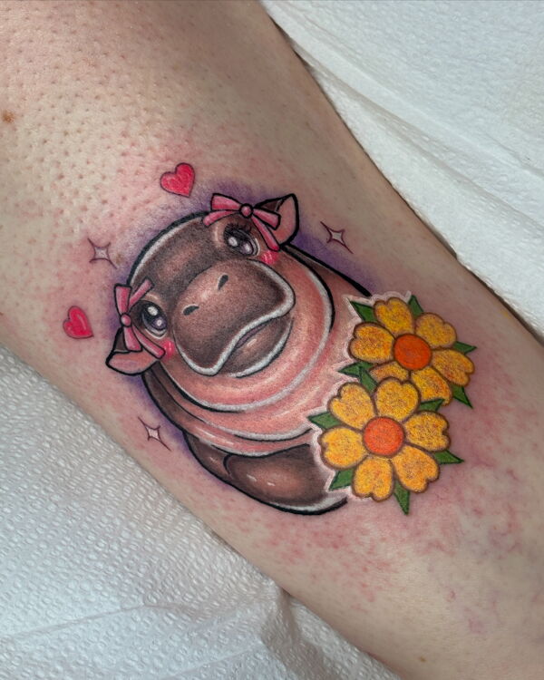 Realism Portrait Tattoo