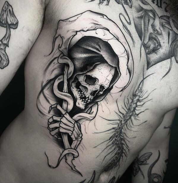 Pokeball Colorful tattoo prism